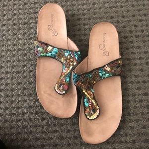 MOUNTAIN SOLE Size 11 sandals